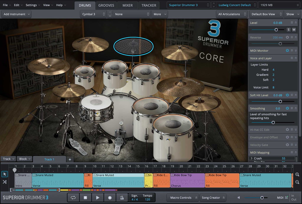 Toontrack Superior Drummer 3 - Regular