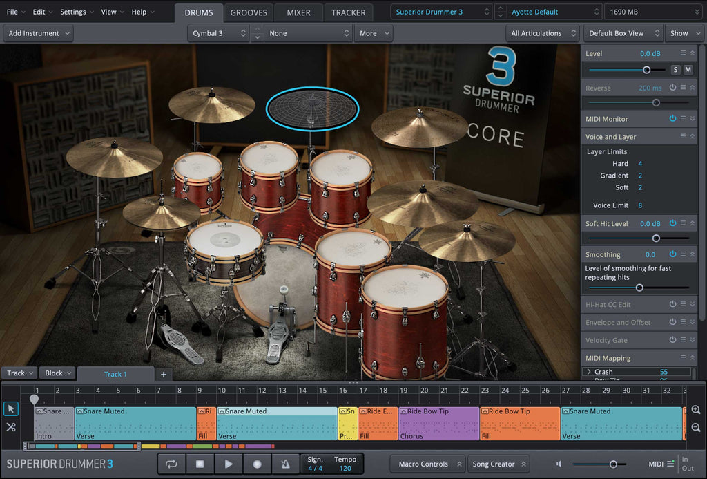 Toontrack Superior Drummer 3 - Regular