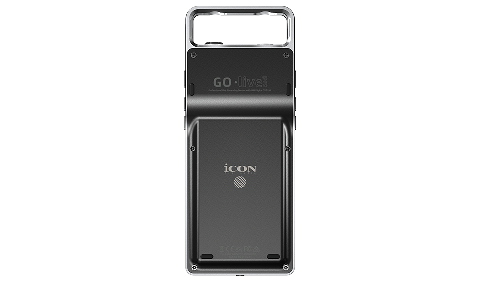 Icon Golive Pro Live Streaming Interface