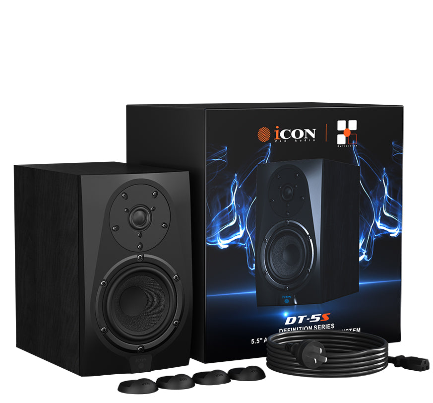 Icon DT-8S 8" Studio Monitor, Single Item (not a pair)