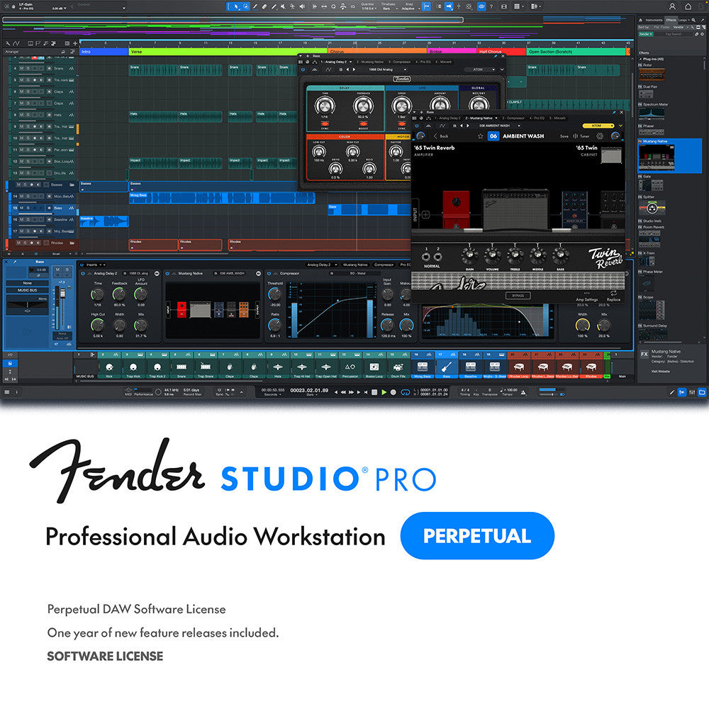 Fender Studio Pro 8 Perpetual License