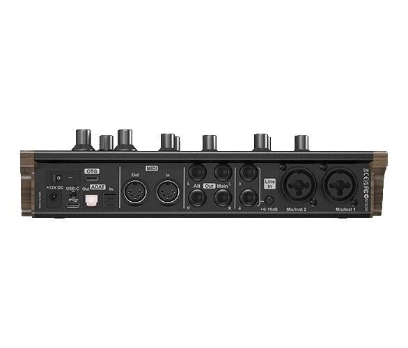 iCON Pro Audio Harrison 32Ci USB Audio Interface - back view showing Harrison 32C i/o