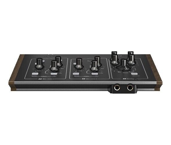 iCON Pro Audio Harrison 32Ci USB Audio Interface - front view showing Harrison 32C preamp controls and knobs