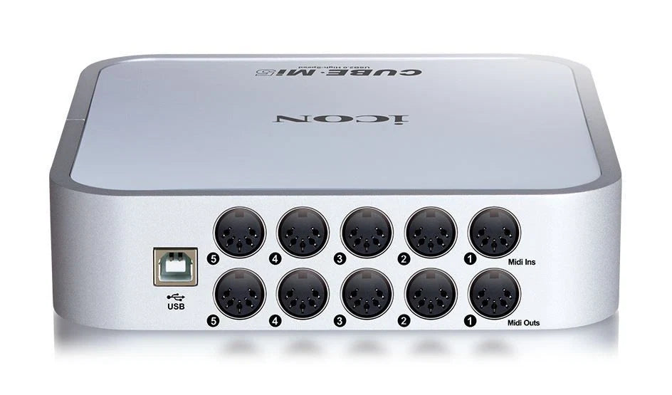 Icon 5In / 5Out Usb 2.0 Midi Interface