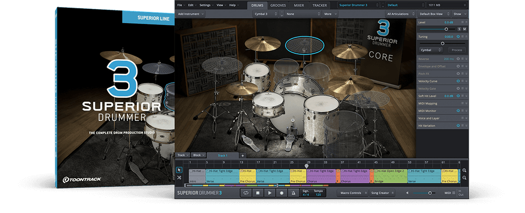 Toontrack Superior Drummer 3 - Regular