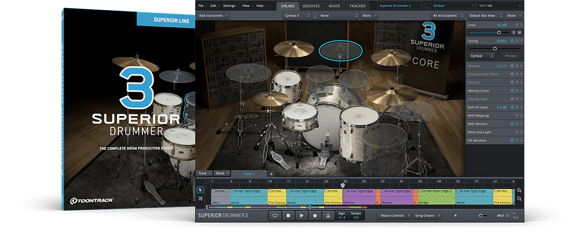 Toontrack Superior Drummer 3 - Regular