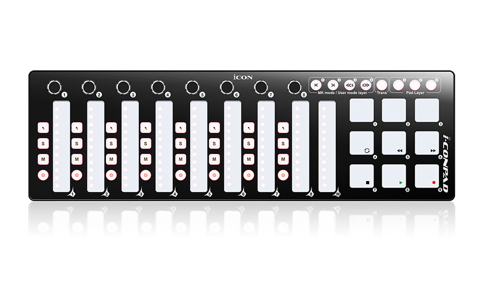 Icon Iconpad Expressive Pad Controller in Black